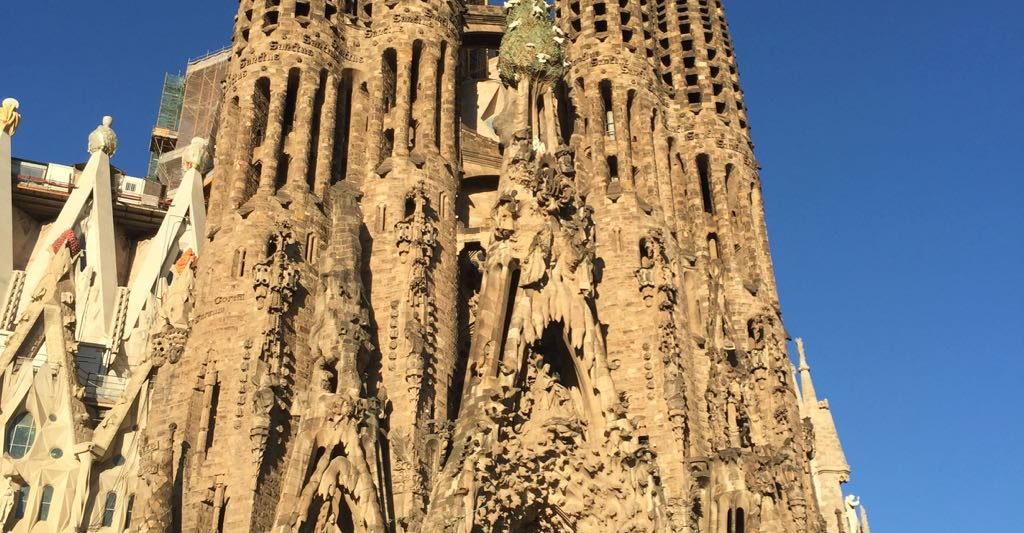 Façade de la Nativité de la Sagrada Familia de Barcelone