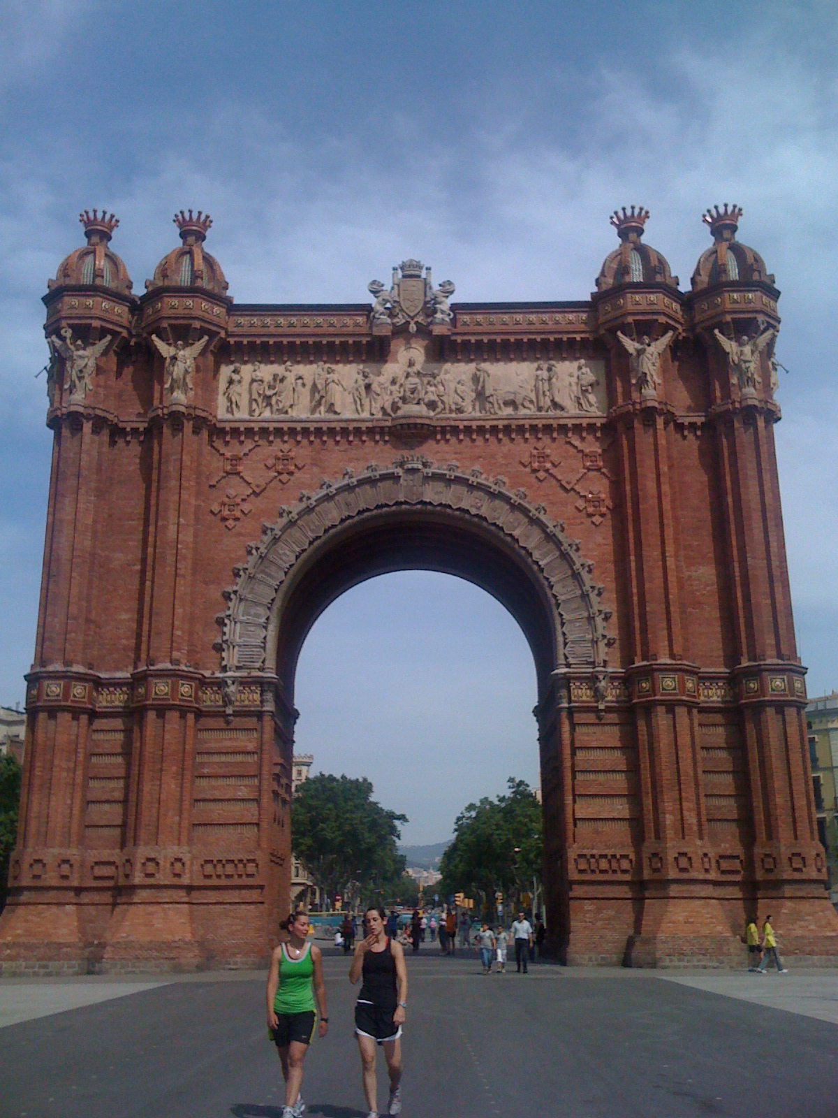 arco de triunfo de barcelona