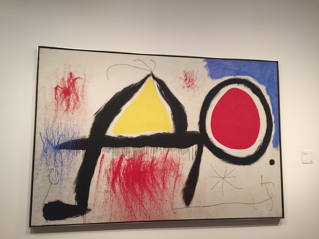 Joan Miró y su Personaje frente al sol