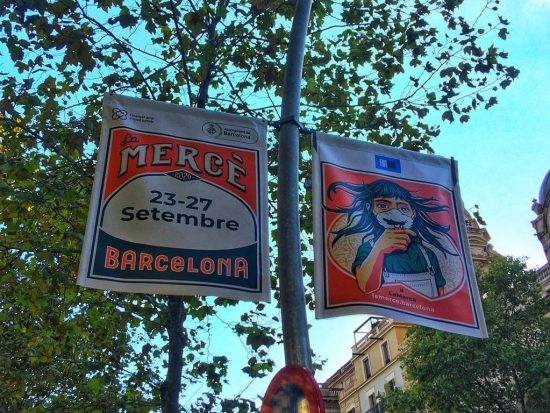 Cartel de las fiestas de la Merced 2020, la fiesta mayor de Barcelona