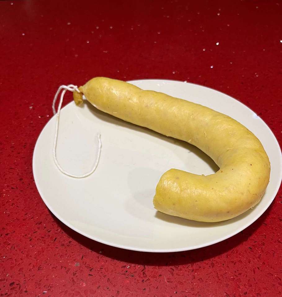 Butifarra de huevo para Carnaval